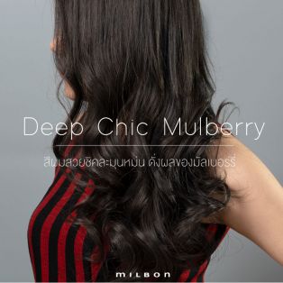 Deep Chic Mulberry สีผมสวยชิคละมุนหม่น ดั่งผลของมัลเบอร์รี่