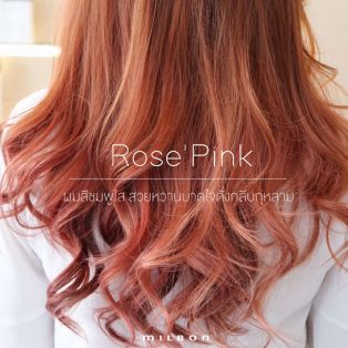 Rose' Pink ผมสีชมพูละมุนใส สวยหวานบาดใจดั่งกลีบกุหลาบ