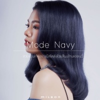 Mode Navy สวยซ่อนเท่ห์อย่างมีสไตล์ ด้วยผมโทนแอชเนวี่