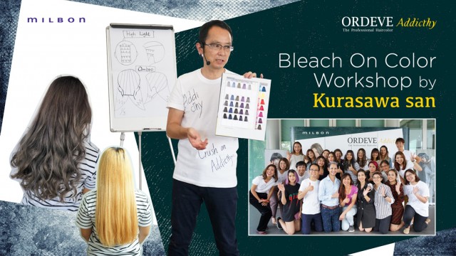Bleach on color workshop by Kurasawa san