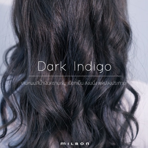 Dark Indigo เสน่ห์ผมสีน้ำเงินคราม ความงามที่ซ่อนเร้นแต่เปล่งประกาย
